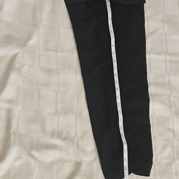 H&M Women's Linen Blend Wide Leg Dress Pants Size 0 Black - Picture 11 of 16